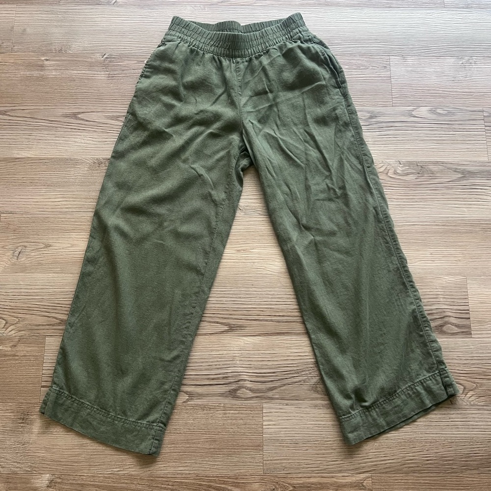 Like new - wide leg linen pant